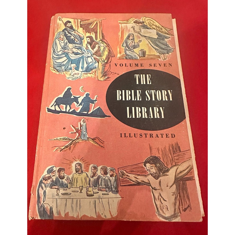 The Bible Story Library Vol 7 Illustrated Hardcover Turner Hodges 1963